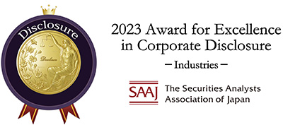 Award for Excellence in Corporate Disclosure
