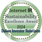 Internet IR Sustainability Excellence Awowrd