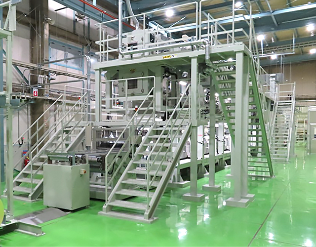 Demonstration facility for carbon fiber production