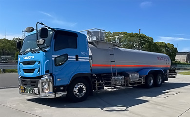 EO tanker truck using Bio AdBlue™ 