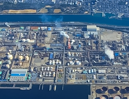 Osaka Works, a candidate site for the ammonia supply base