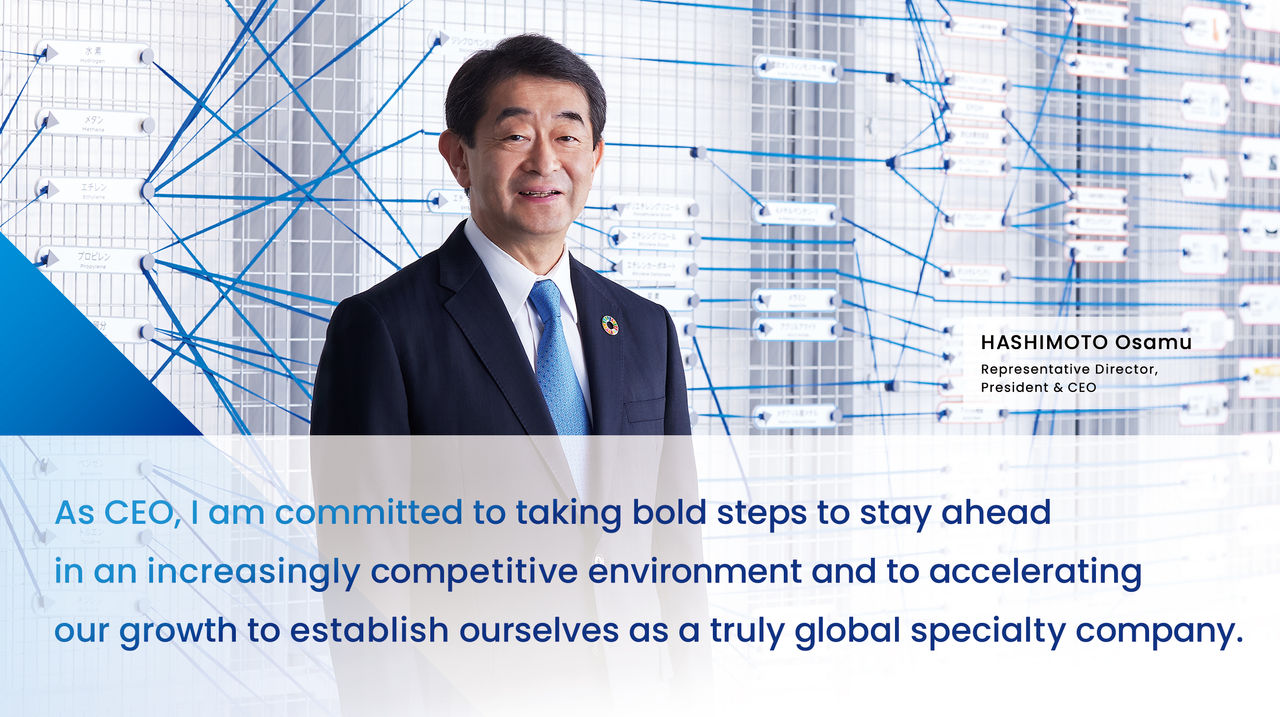 As CEO, I am committed to taking bold steps to stay ahead in an increasingly competitive environment and to accelerating our growth to establish ourselves as a true global specialty company. CEO MESSAGE