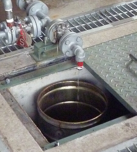 Time of draining