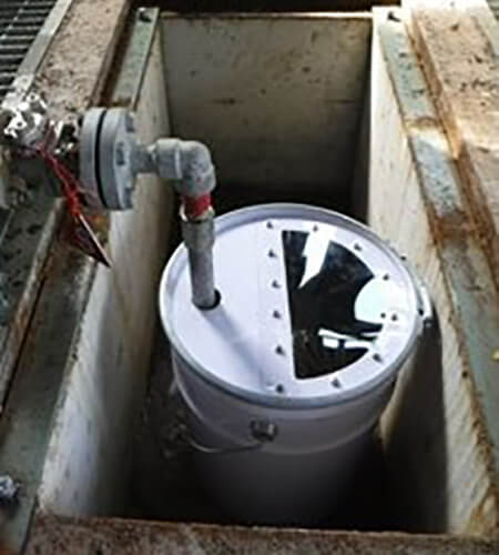 Time of draining