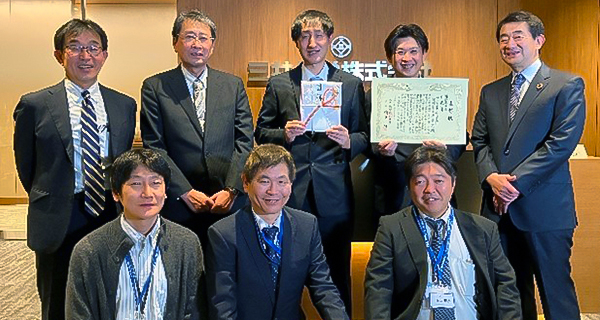 President's Award Ceremony (Manufacturing Dept. No.1, Manufacturing Engineering Div., Sunrex Industry Co.,LTD)