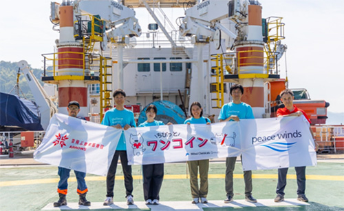 [August] Participation in disaster medical support vessel training