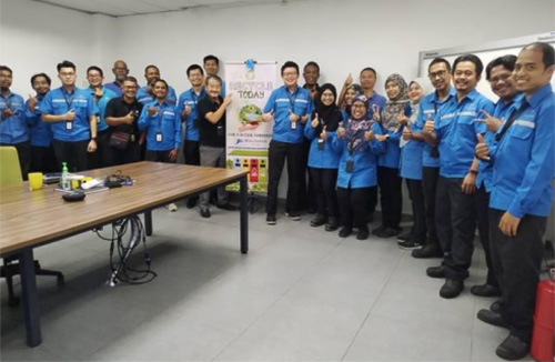 MCPU-M employees participating in the program