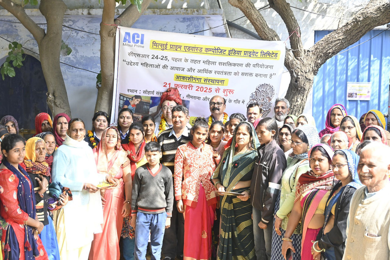 Textile training group photo