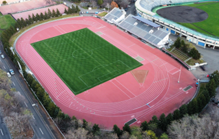札幌市円山競技場（第２種公認）レオタンαエンボスSF 第一号施工の画像