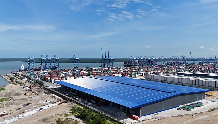 マレーシア物流拠点 外観