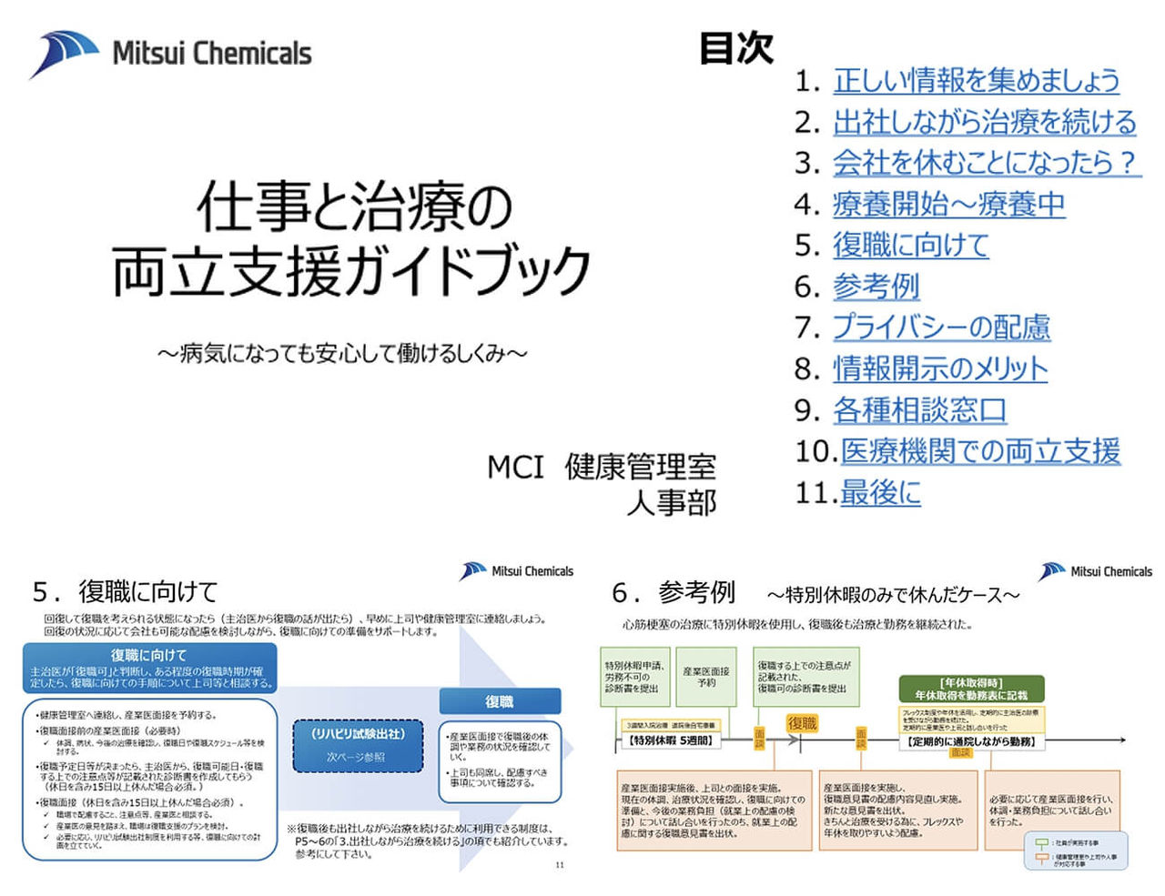 仕事と治療の両立支援ガイドブック