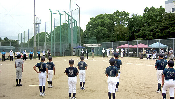 大阪工場 少年軟式野球大会の開催