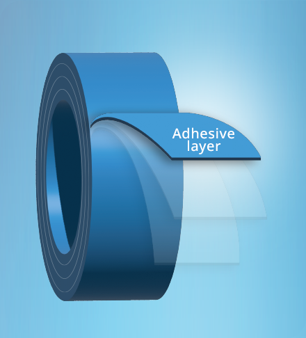 Protection film's adhesive layer