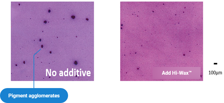 Observation under optical microscope