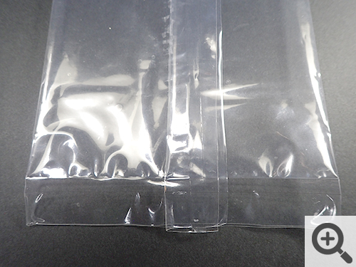 Heat sealed at 140℃ Poor appearance