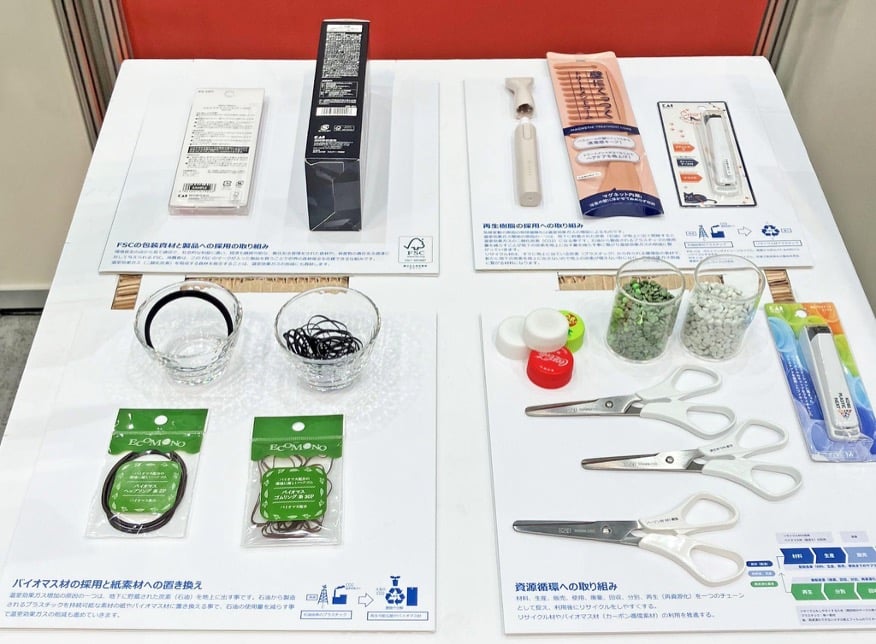 展示の様子(貝印)