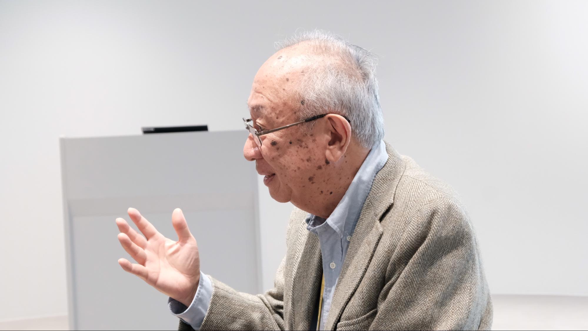 竹原先生に質問する川島さん