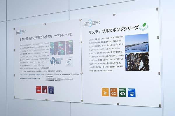 サステナブルなスポンジの紹介