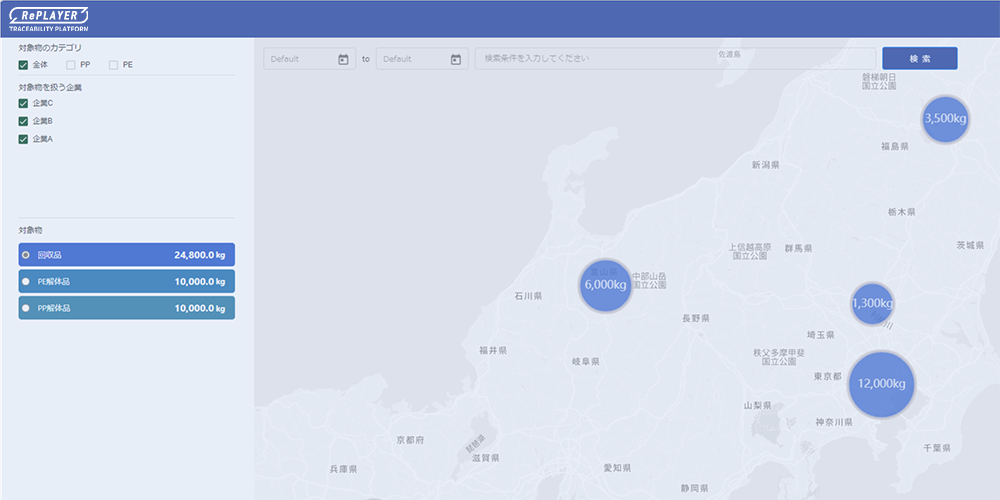 データ閲覧時の実際の画面