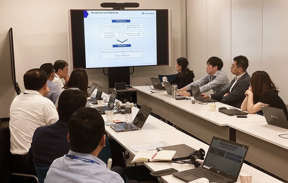 Global Logistics Meeting held for the first time in four years, bringing together logistics managers from India, Singapore, and the U.S. (2023)